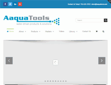 Tablet Screenshot of aaquatools.com